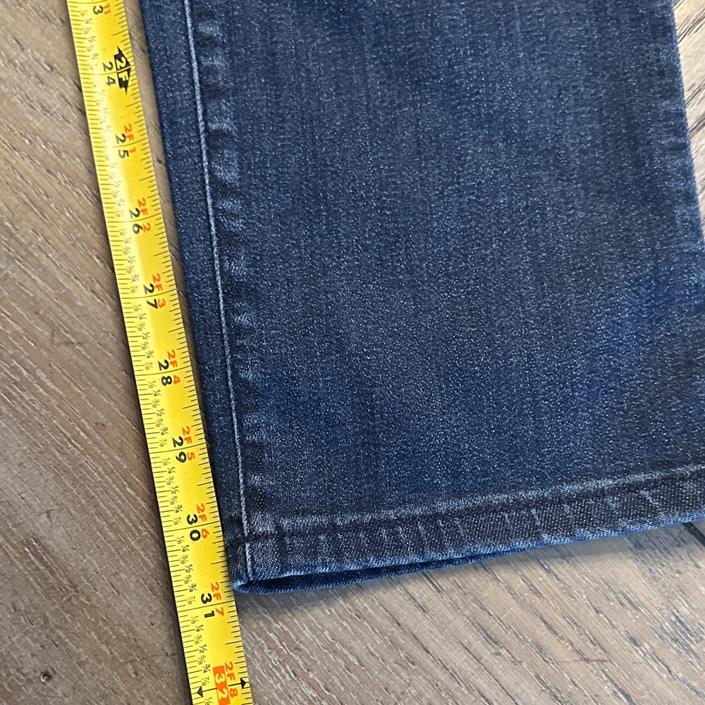 J. Jill Denim Dark Blue Authentic Fit Slim Ankle, 10 Tall - Picture 9 of 11